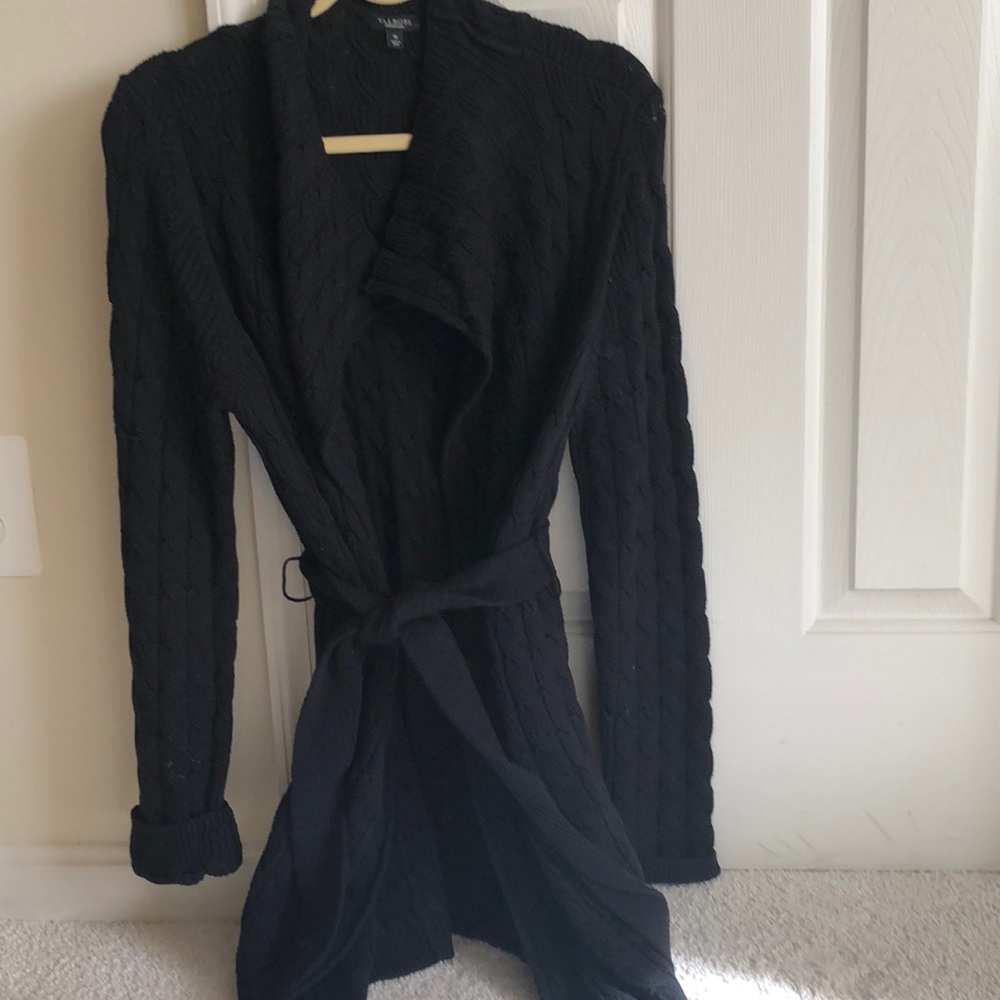 Talbots Black Cardigan
